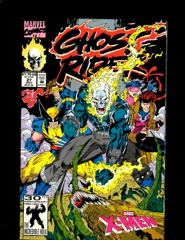 8 Comics Hawkeye 1-3 Hell's Angel 1 Gunhawks 1 Ghost Rider 26 27 NeXt 2 JF25