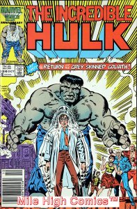 HULK  (1962 Series) (#1-6, #102-474, #600-635)(INCREDIB #324 NEWSSTAND Fair