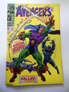 The Avengers #52 (1968) VG+ Condition centerfold detached at 1 staple