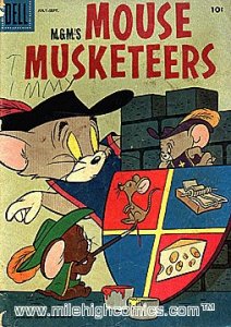 MGM'S MOUSE MUSKETEERS (1956 Series) #9 Good Comics Book
