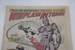 The Invincible Iron Man #62 1973 Whiplash Marvel Comics Coverless