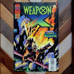 WEAPON-X #1-4 (Marvel 1995) Complete WOLVERINE Series DELUXE EDITIONS X-Men