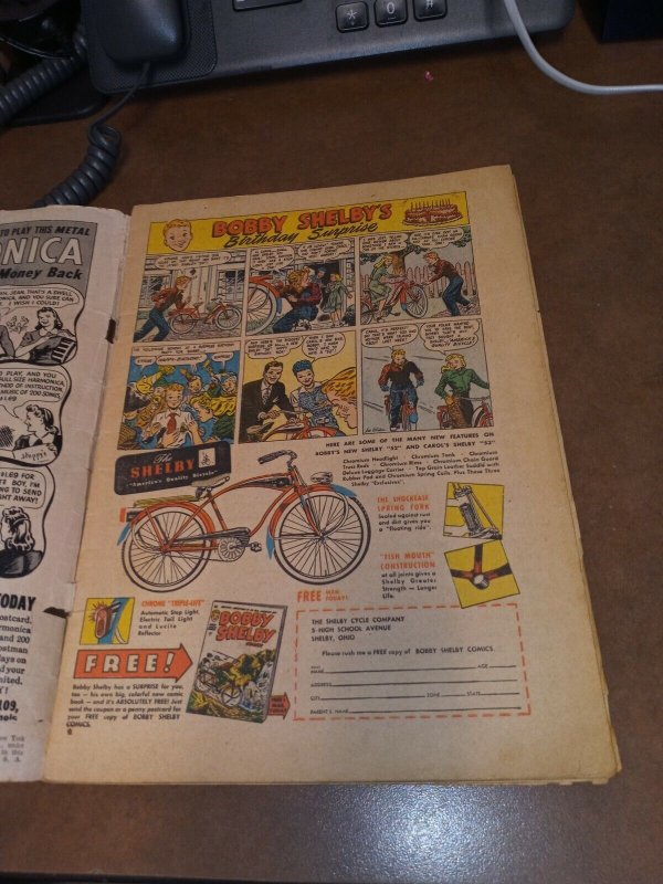 Joe Palooka 31 harvey comics 1949 golden age cupid boxing cover precode hero