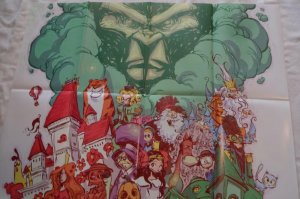 OZ Promo Poster, 24 x 36, 2014, MARVEL Wizard Lion, Unused more in our store 220