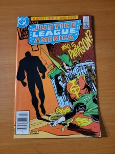 Justice League of America #224 Newsstand MARK JEWELER Variant ~ NEAR MINT NM ~