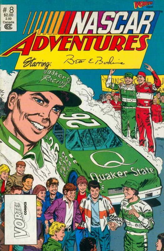 NASCAR Adventures #8 FN; Vortex | save on shipping - details inside
