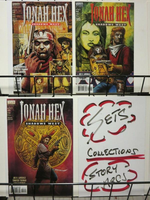 JONAH HEX SHADOWS WEST (1999 VERTIGO)1-3 complete story