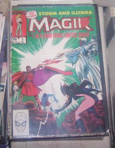 Magik # 1 3 4  1983, Marvel mini series  X MEN ILLYANA RASPUTIN SORCERER limbo