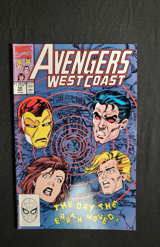 Avengers West Coast #58 (1990)