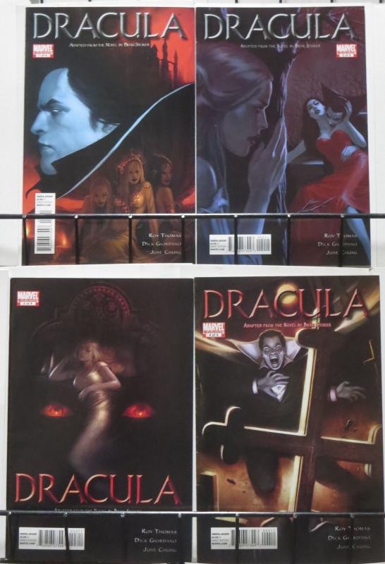 DRACULA #1-4 (Marvel, 2010) COMPLETE! VF-NM Roy Thomas/Dick Giordano Adaptaion