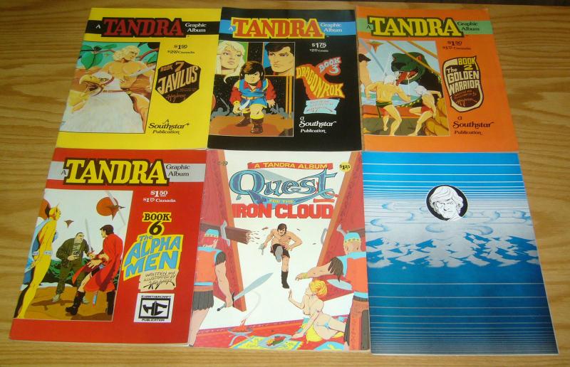 Tandra #13-31 FN/VF/NM complete series - hanther - underground comix 1976-1993 