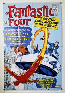 Fantastic Four #3 Facsimile Edition 2025 Folded Promo Poster 24x36 New [FP724]