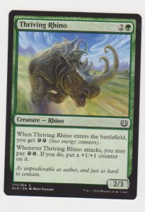 Magic the Gathering: Kaladesh - Thriving Rhino