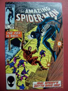 THE AMAZING SPIDER-MAN  #265  (VF/NM 9.0 OR BETTER)  MARVEL COMICS