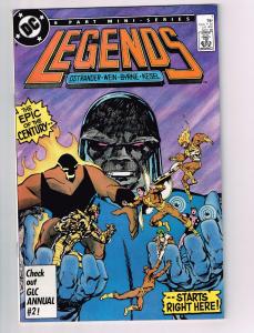 Legends # 1 NM 1st Print DC Comic 1st Amanda Waller Arrow Suicide Squad KEY J13