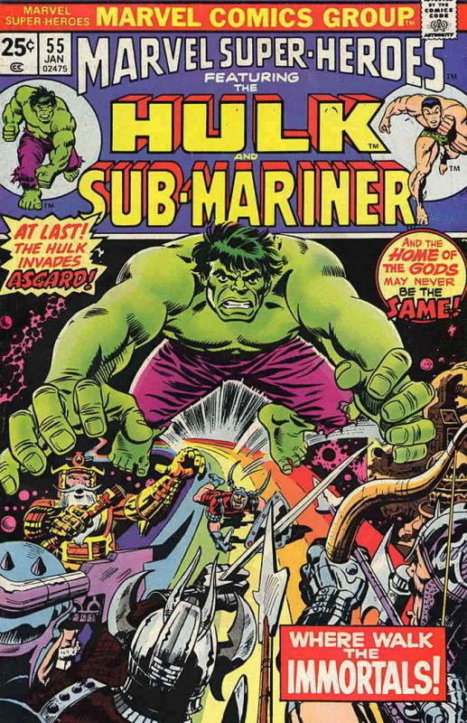 Marvel Super-Heroes (Vol. 1) #55 VF/NM; Marvel | save on shipping - details insi