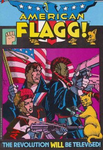 American Flagg #12 VF ; First | Howard Chaykin