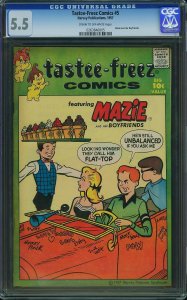 Tastee-Freez Comics #5 (1957) CGC 5.5 FN-