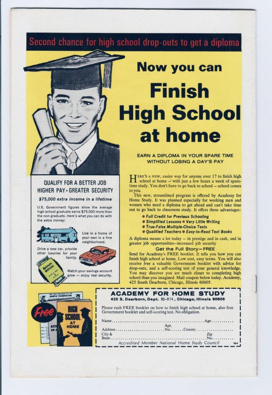 The Avengers #65 (1969) VF+