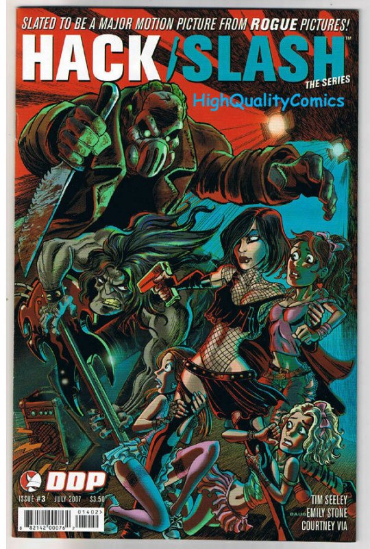 HACK SLASH #3, NM, Series, Tim Seeley, Serial Killer, 2007, more HS in store