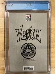 Venom #29 Lashley Cover B (2020) CGC 9.8
