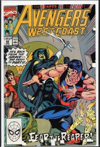 Avengers West Coast #65 (1990) West Coast Avengers / Avengers West Coast