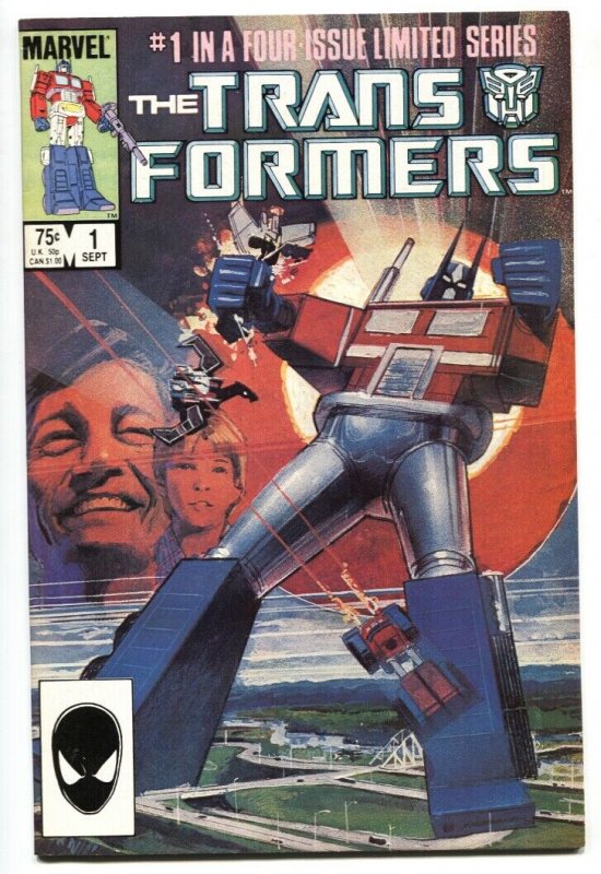 TRANSFORMERS #1 comic book 1984- First issue Marvel VF/NM