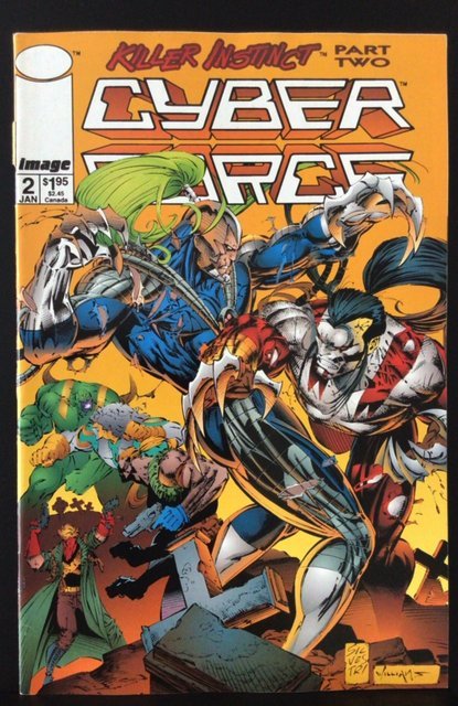 Cyber Force #2 (1994) ungraded