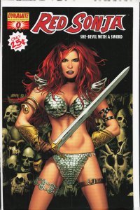 Red Sonja #0 Black Cover (2005) Red Sonja