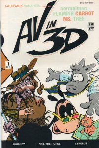 AV In 3D #1 - Cerebus Flaming Carrot - 1984 (Grade 9.0)
