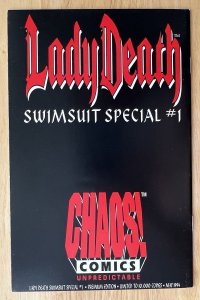 LADY DEATH SWIMSUIT SPECIAL 1 RED VELVET COVER (1994) B7