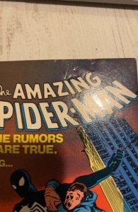 The Amazing Spider-Man #252 (1984)first black costume in Asm -description dimpl