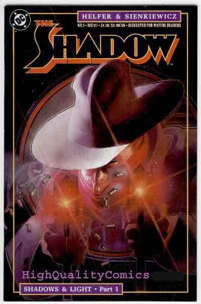 SHADOW #1, NM, Bill Sienkiewicz, Helfer, Who knows what Evil, 1987,more in store