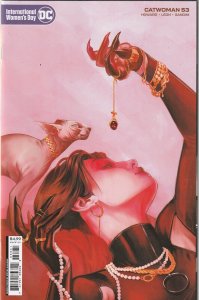 Catwoman # 53 Women's Day Variant Cover F NM DC 2023 [N8]