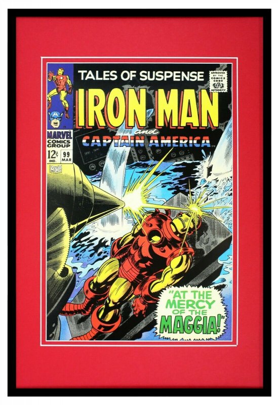 Tales of Suspense #99 Iron Man Framed 12x18 Official Repro Cover Display 