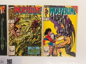 4 Wolverine Marvel Comic Books # 20 22 23 25 Avengers Defenders Iron Man 66 JS40