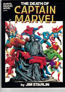 Marvel Graphic Novel #1 1982 Starlin Art! NM- 1ST PRINT COVELL CERTIFICATE WOW!