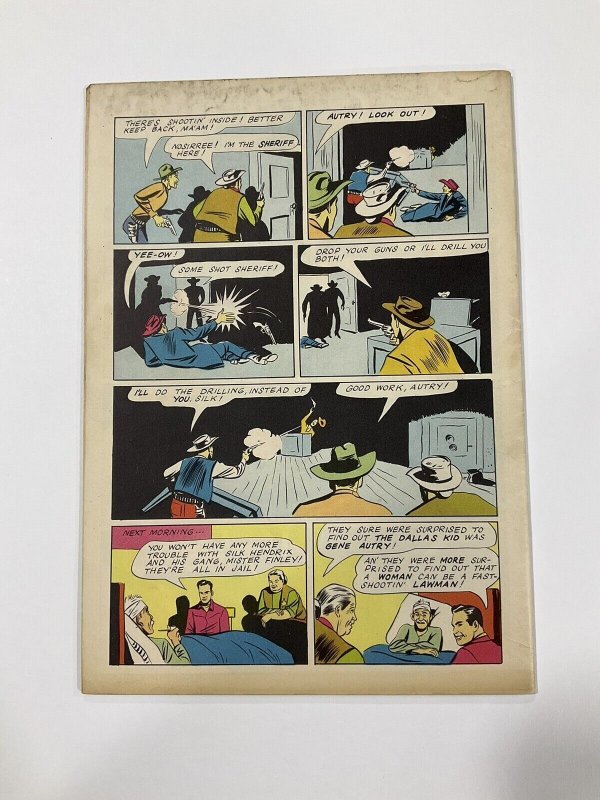 Gene Autry Comics 3 Very Fine Vf 8.0 1946 Dell