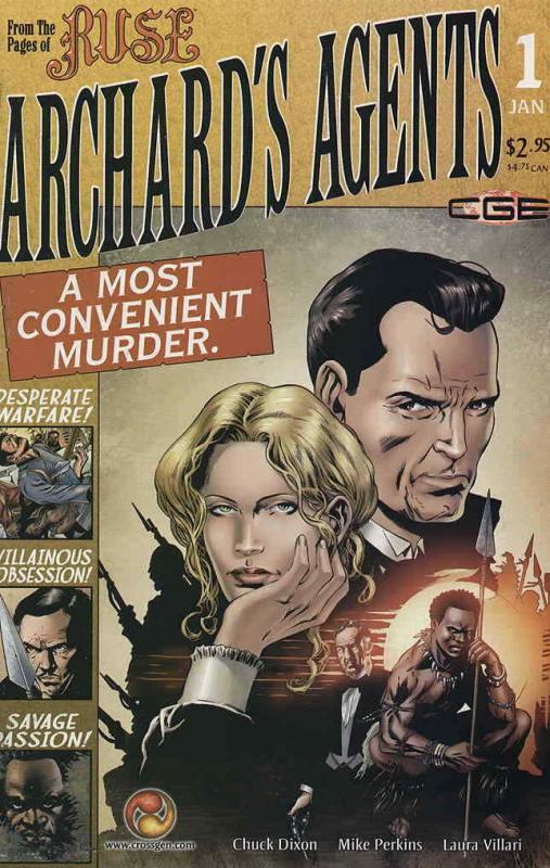 Archard’s Agents #1 VF/NM; CrossGen | save on shipping - details inside