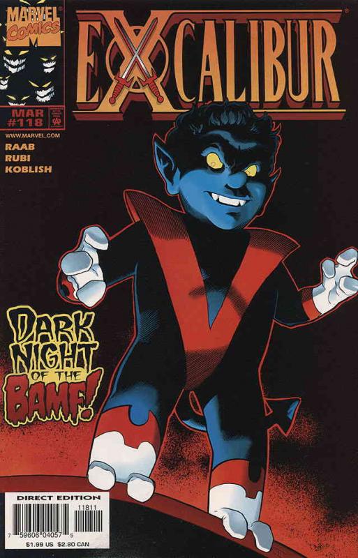 Excalibur #118 VF ; Marvel | John Cassaday Bamf Nightcrawler