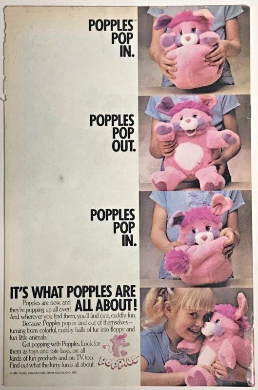 POPPLES#1  FN 1986 STAR/MARVEL COMICS