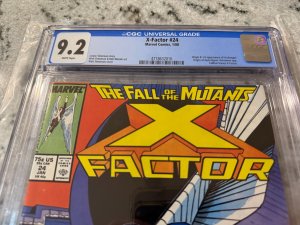 X-Factor # 24 CGC Graded 9.2 Marvel Comic Book 1st Archangel Appearance Key JH32
