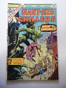Giant-Size Chillers #3 (1975) VG+ Condition slight moisture stain bc