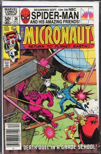 Micronauts #36 Newsstand Edition (1981) Micronauts