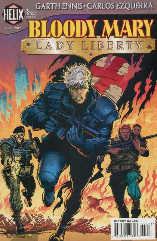 Bloody Mary: Lady Liberty #3 VF; DC/Helix | save on shipping - details inside