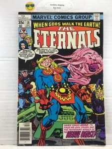 The Eternals #18 (1977) Fn- key  1st Appearance  Zirian , Tiamat