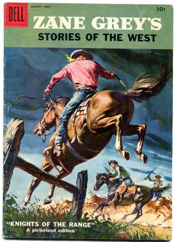 Zane Grey's Stories of the West #37 1958- Dell Western- VG