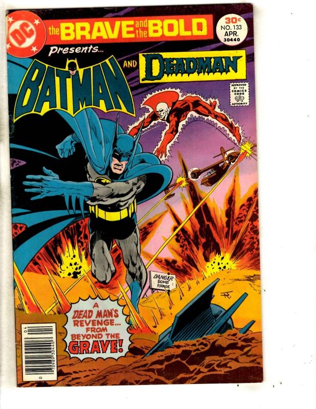 Lot Of 5 Brave & The Bold DC Comic Books # 133 134 135 136 138 Batman Flash J293