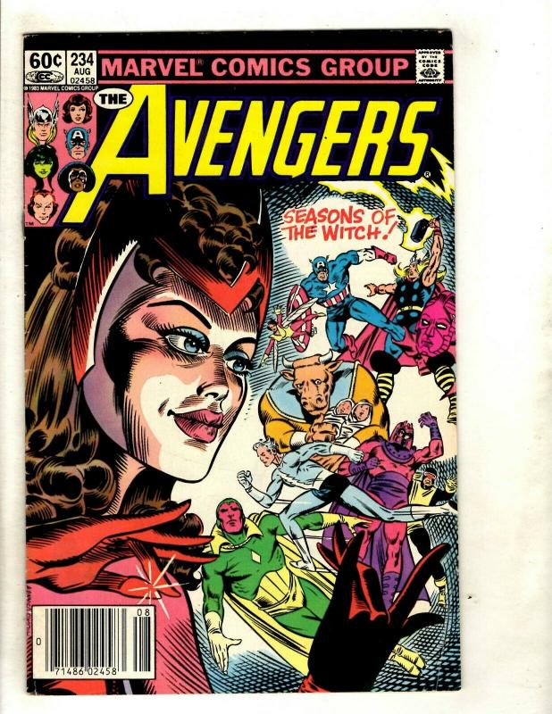 12 Avengers Marvel Comics # 193 194 216 221 226 227 228 229 230 232 233 234 EK11