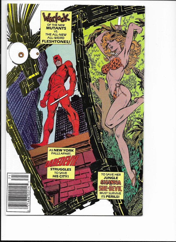 Marvel Comics Presents #71 Newsstand Edition (1991)
